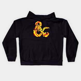 Retro dungeons and dragons Kids Hoodie